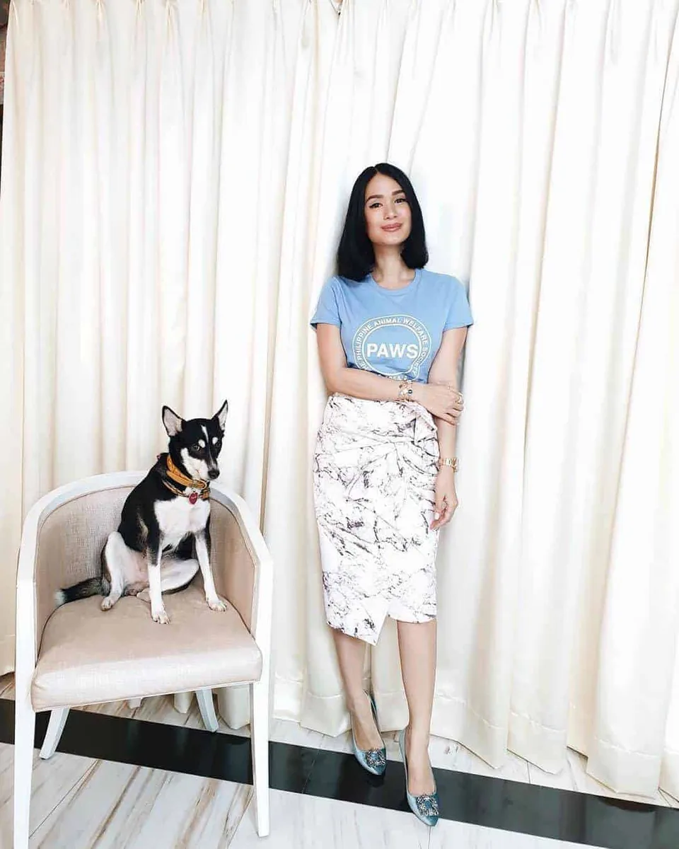 heart in heels and paws shirt