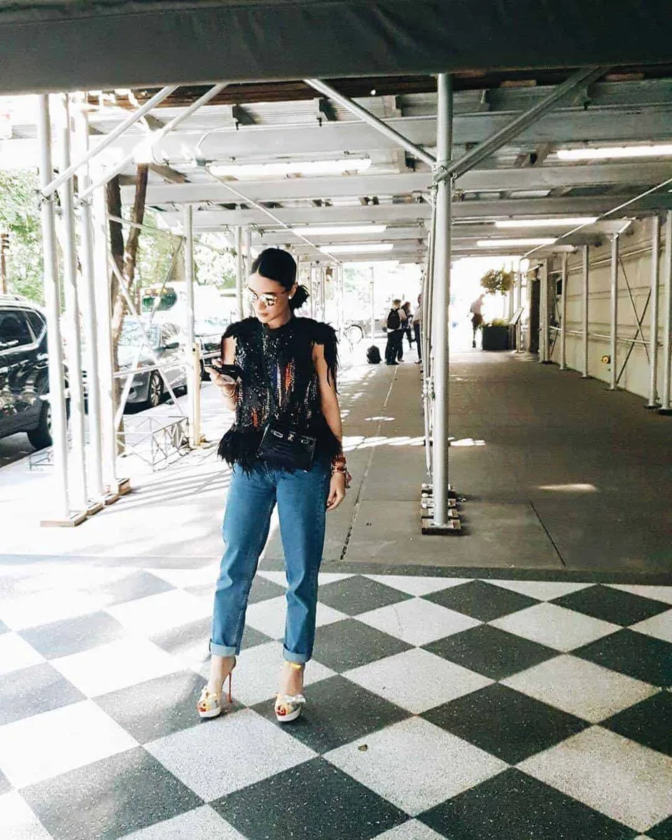 heart in jeans in NY
