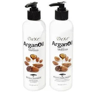 Two Dexe Argan Oil Bottles