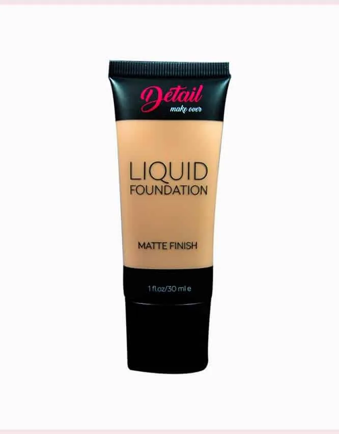 Detail Cosmetics Liquid Foundation Review