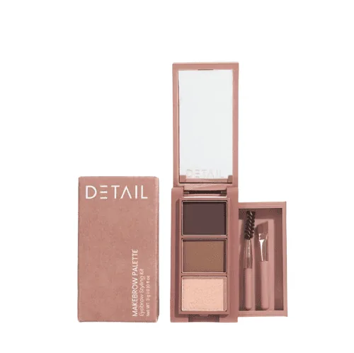 Detail Cosmetics Makebrow Palette Review