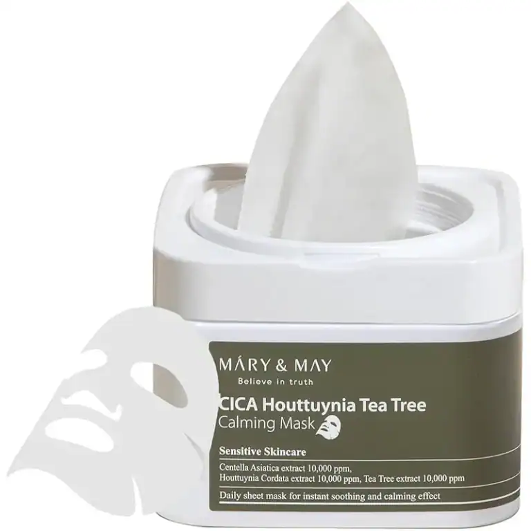 Mary & May CICA Houttuynia Tea Tree Calming Mask Review